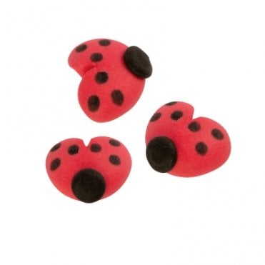 Toppers - Sugar - Ladybirds x 100