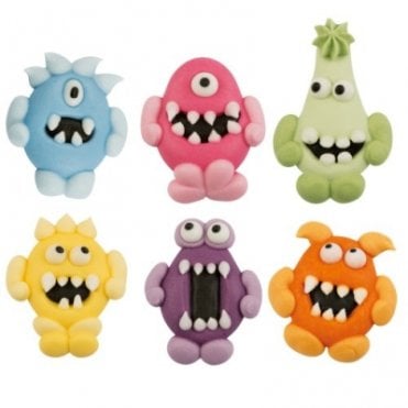 Toppers - Sugar - Monsters (Flat) x 72